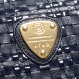画像4: 【ATAO】アタオ キャンディ・ルーク メッシュ レザー パイソン 2WAY ショルダーバッグ ネイビー 中古 バッグ レディース ATAO生誕5周年記念 ショルダー 斜め掛け 日本製 軽量 質屋 (4)