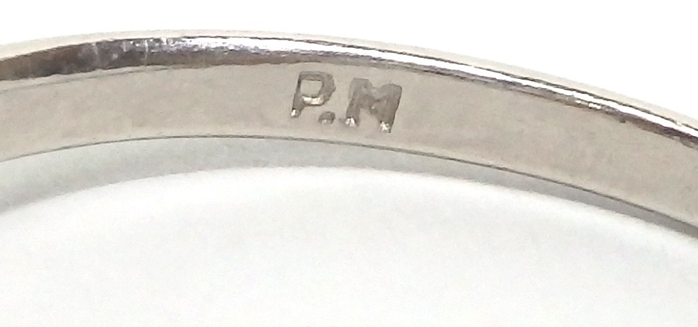 PM刻印 プラチナ ダイヤ指輪の買取価格 - 神戸の質屋「質タカラ」